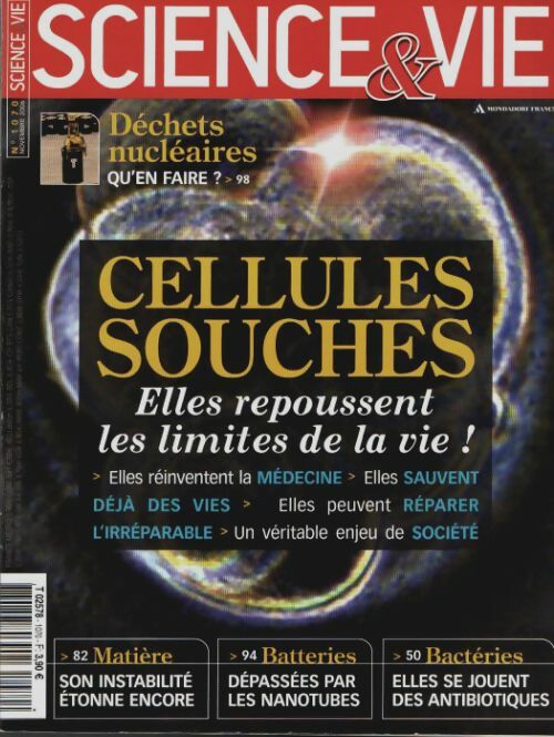 Livrenpoche : Science & vie n°1070 : - Collectif - Livre