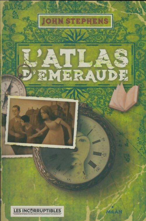 Livrenpoche : L'atlas d'émeraude Tome I : Le livre des origines - John Stephens - Livre