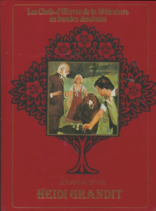 Livrenpoche : Heidi grandit en bandes dessinées - Johanna Spyri - Livre