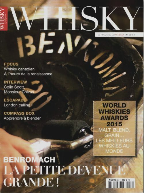 Livrenpoche : Whisky magazine n°58 - Collectif - Livre