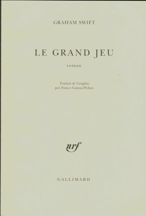Livrenpoche : Le grand jeu - Graham Swift - Livre