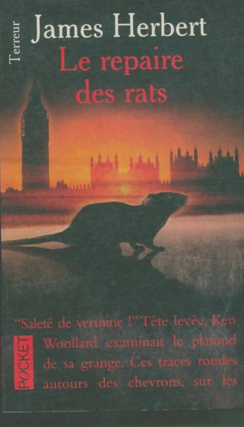 Livrenpoche : Le repaire des rats - James Herbert - Livre