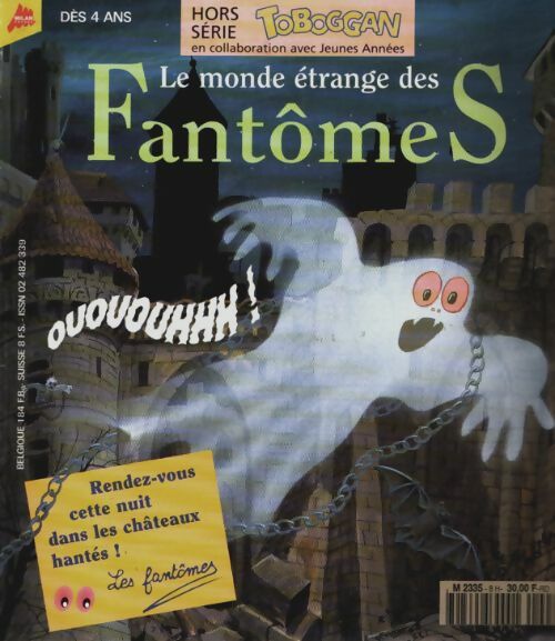 Livrenpoche : Toboggan hors-série n°8 : Le monde étrange des fantômes - Collectif - Livre