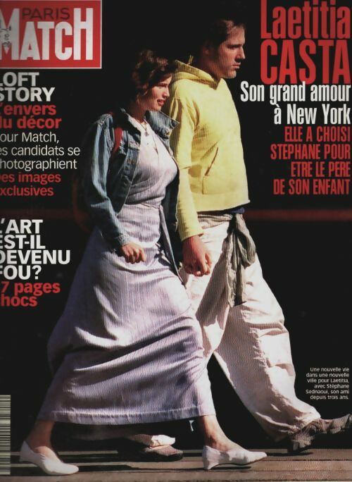 Livrenpoche : Paris Match n°2712 : Laetitia Casta - Collectif - Livre