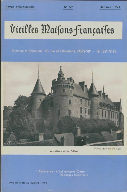Livrenpoche : Vieilles maisons françaises n°59 - Collectif - Livre