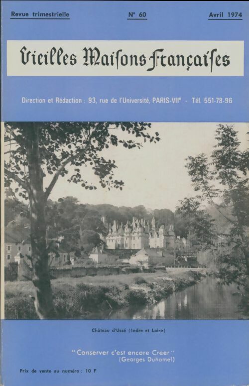 Livrenpoche : Vieilles maisons françaises n°60 - Collectif - Livre