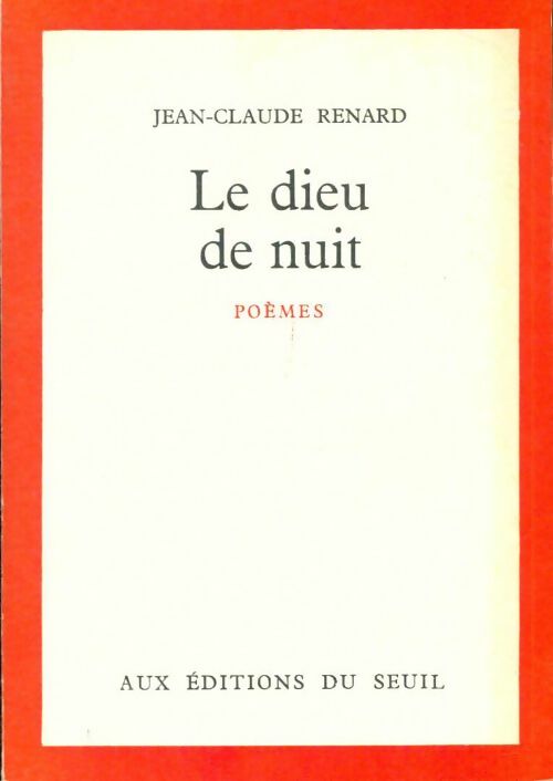 Livrenpoche : Le Dieu de nuit - Jean-Claude Renard - Livre