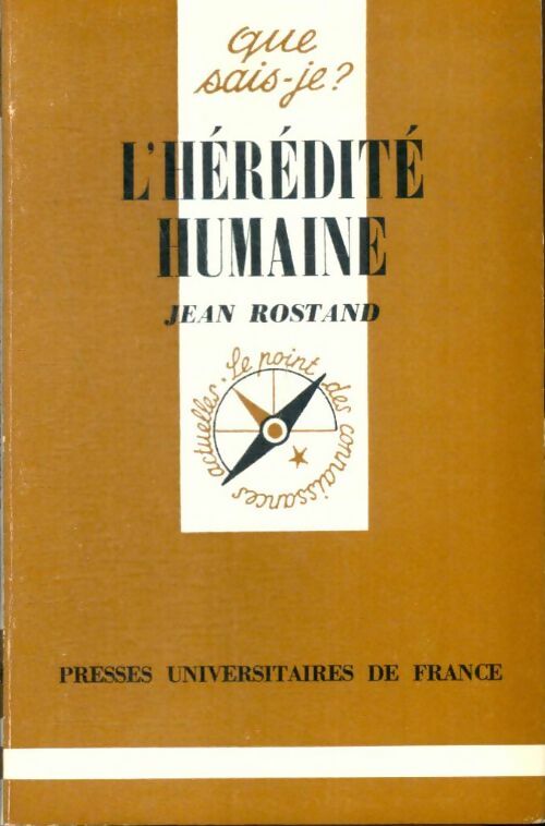 Livrenpoche : L'hérédité humaine - Jean Rostand - Livre