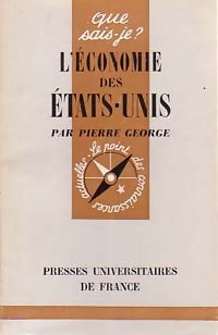 Livrenpoche : L'économie des Etats-Unis - Pierre George - Livre