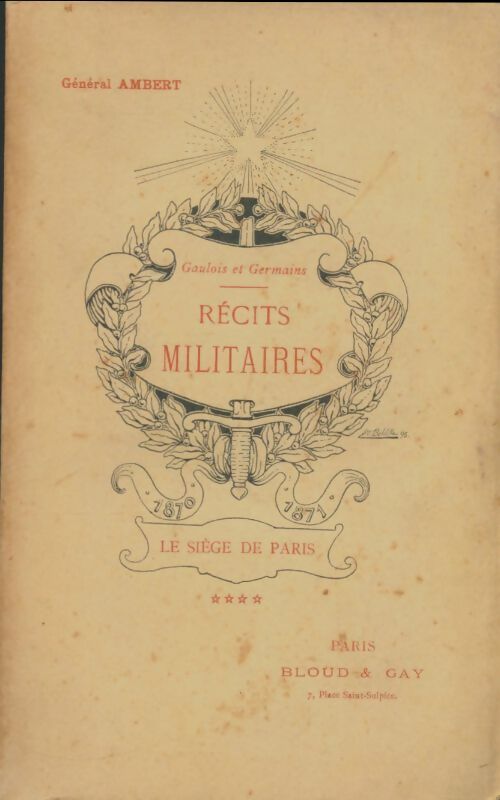 Livrenpoche : Récits militaires Tome IV - Général Ambert - Livre
