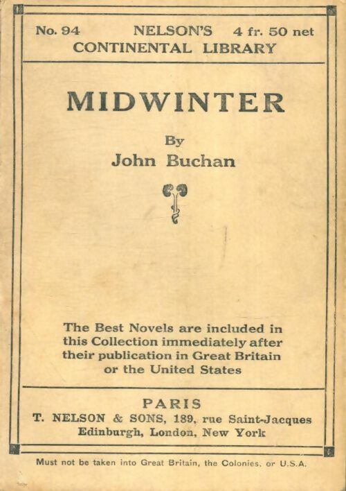 Livrenpoche : Midwinter - John Buchan - Livre