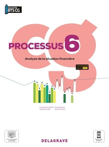Livrenpoche : Processus 6 - Analyse de la situation financière BTS Comptabilité Gestion . Pochette élève - Christelle Follenfant - Livre