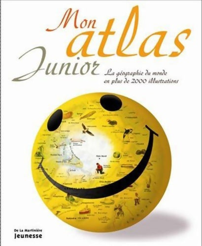Livrenpoche : Mon atlas junior. La géographie du monde en plus de 2000 illustrations - Collectif - Livre