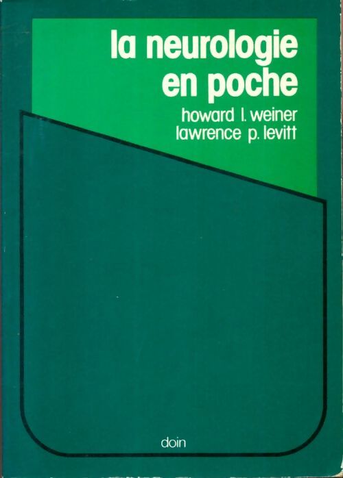 Livrenpoche : La neurologie en poche - Lawrence P. Howard L.; Levitt - Livre