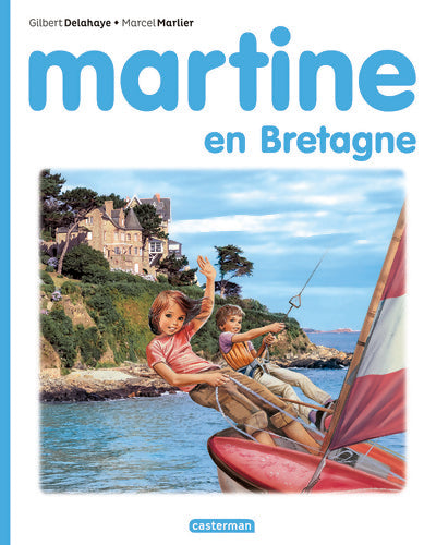 Martine en Bretagne - Gilbert Delahaye - Livre