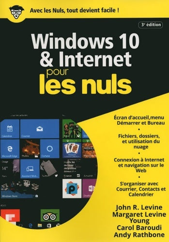 Livrenpoche : Windows 10 et Internet pour les Nuls mégapoche 3e édition - Andy Rathbone - Livre