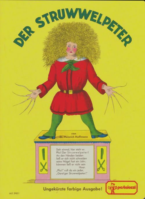 Livrenpoche : Der struwwelpeter - Heinrich Hoffmann - Livre