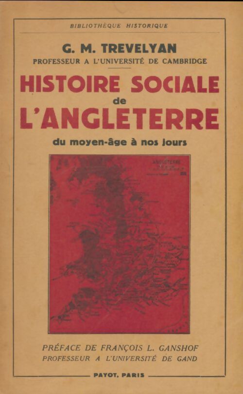 Livrenpoche : Histoire sociale de l'Angleterre du moyen âge à nos jours - G.M. Trevelyan - Livre