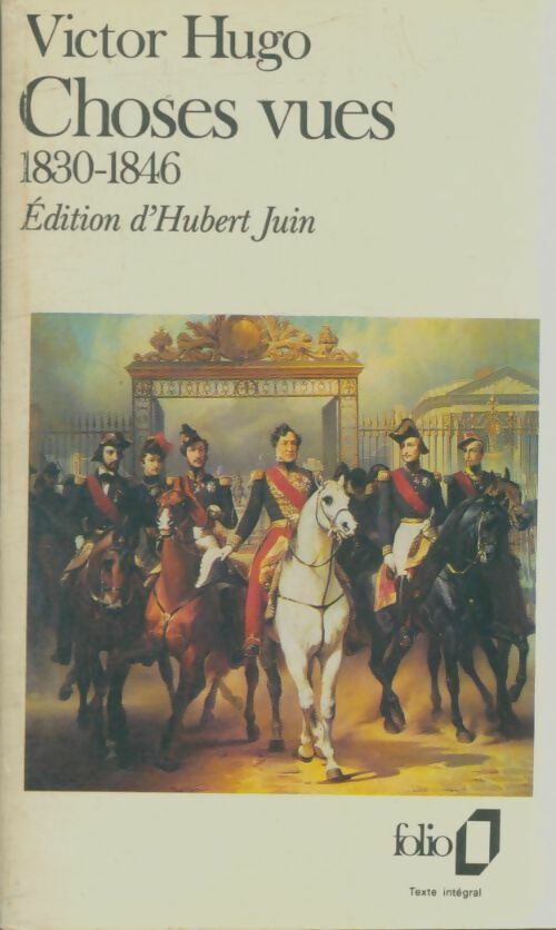 Livrenpoche : Choses vues 1830-1846 - Victor Hugo - Livre