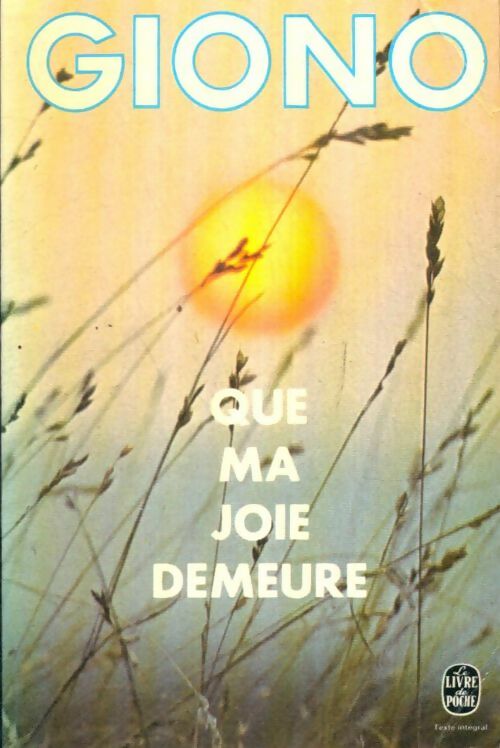 Livrenpoche : Que ma joie demeure - Jacques Viard - Livre