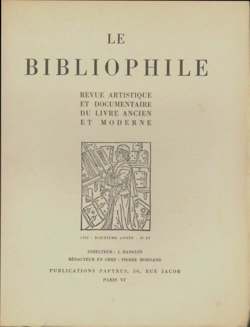 Livrenpoche : Le bibliophile 2e année n°4 - Collectif - Livre