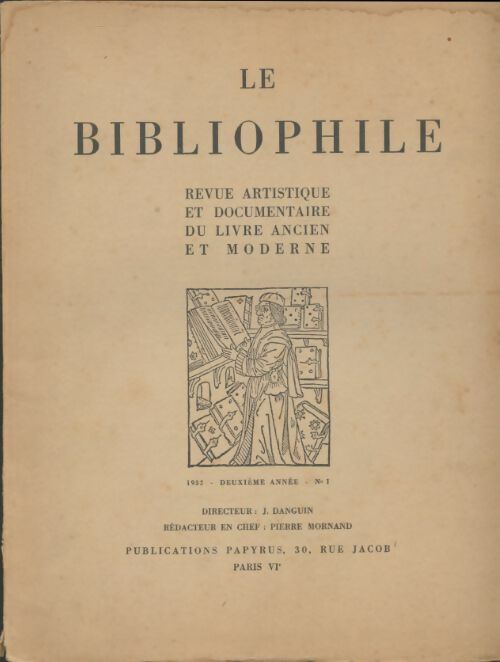 Livrenpoche : Le bibliophile 2e année n°1 - Collectif - Livre