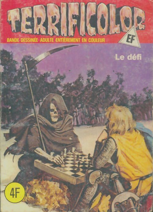 Livrenpoche : Terrificolor n°54 : Le défi - Collectif - Livre