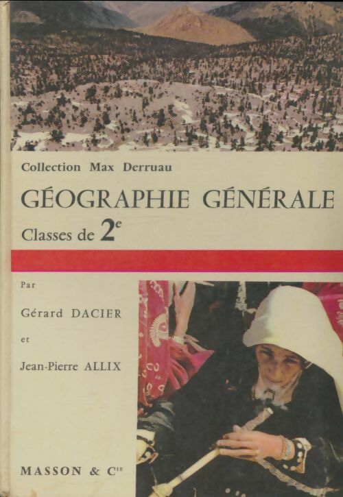 Livrenpoche : Géographie générale Seconde - Collectif - Livre