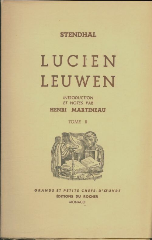 Livrenpoche : Lucien Leuwen Tome II - Stendhal - Livre