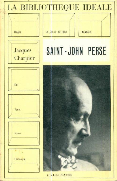 Livrenpoche : Saint-John Perse - Alain Bosquet - Livre