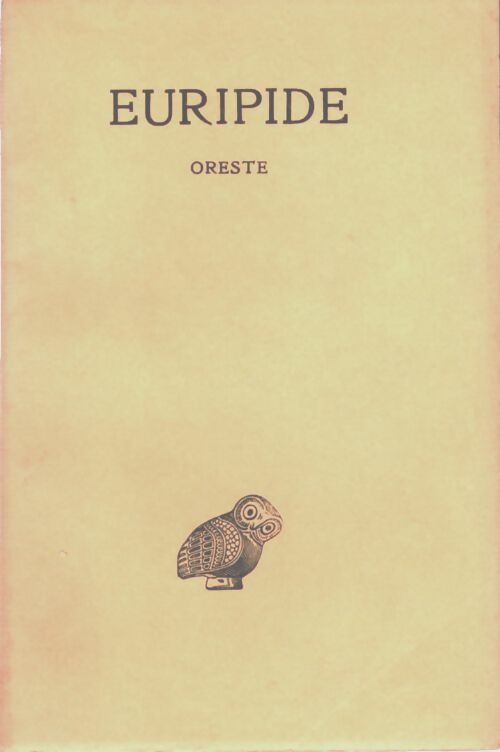 Livrenpoche : Oreste - Euripide - Livre