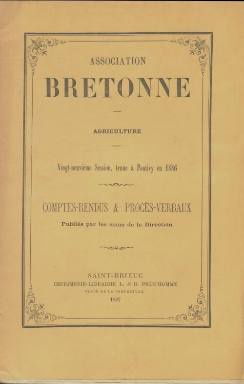 Livrenpoche : Association bretonne 1886 - Collectif - Livre