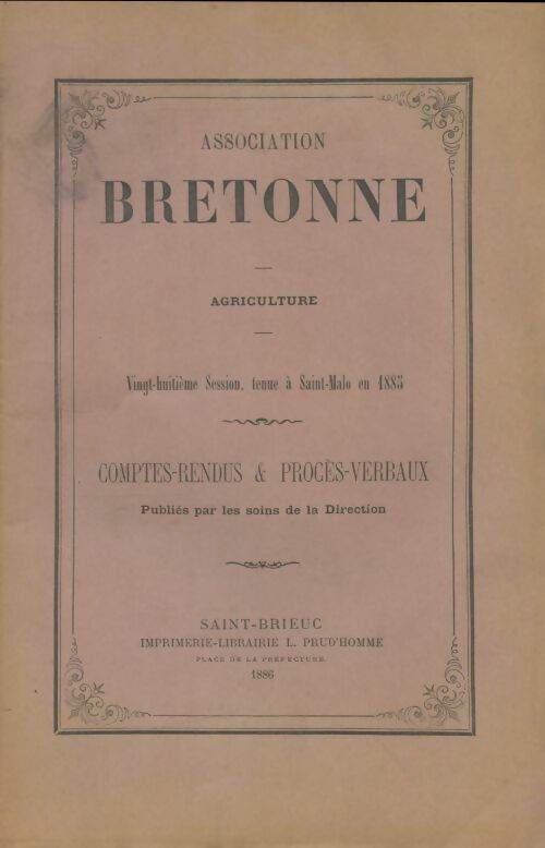 Livrenpoche : Association bretonne 1885 - Collectif - Livre