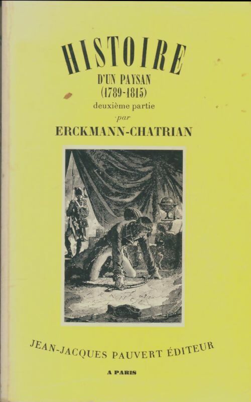 Livrenpoche : Histoire d'un paysan Tome II - Alexandre Chatrian - Livre