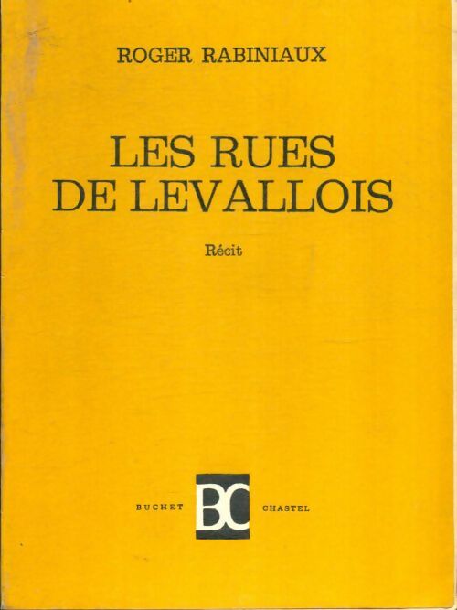 Livrenpoche : Les rues de Levallois - Roger Rabiniaux - Livre