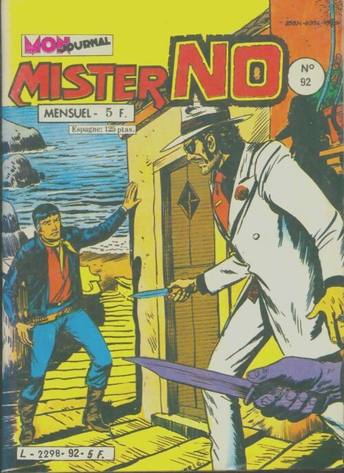 Livrenpoche : Mister No n°92 - Collectif - Livre