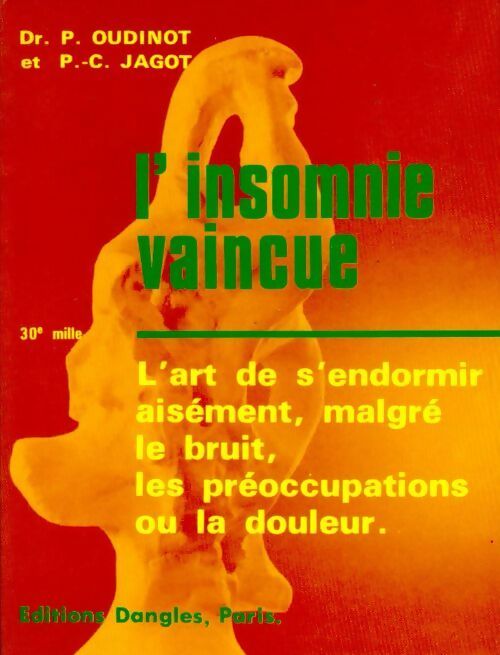 Livrenpoche : L'insomnie vaincue - Paul-Clément Jagot - Livre