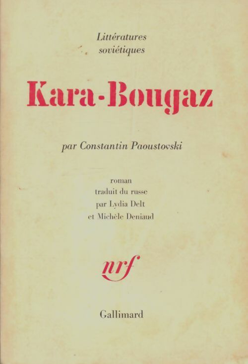 Livrenpoche : Kara-Bougaz - Constantin Paoustovski - Livre