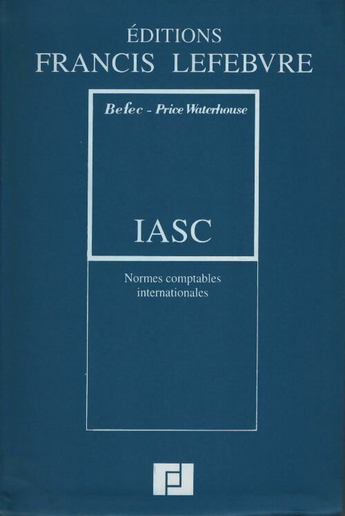 Livrenpoche : Iasc - Pricewaterhousecoopers - Livre