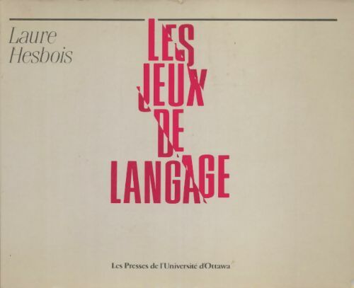 Livrenpoche : Les jeux de langage - Laure Hesbois - Livre