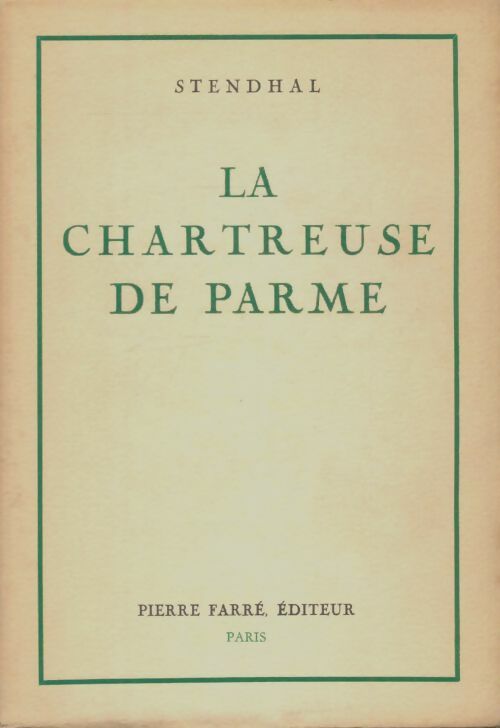 Livrenpoche : La chartreuse de Parme - Stendhal - Livre
