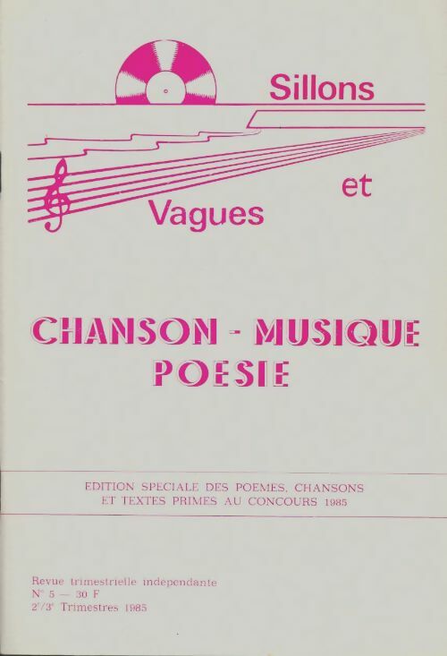Livrenpoche : Sillons et vagues n°5 - Collectif - Livre