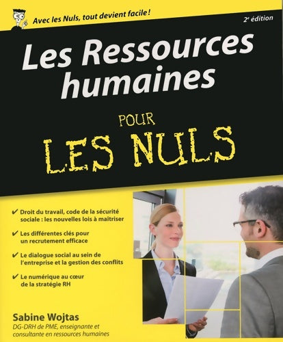 Livrenpoche : Les Ressources humaines pour les Nuls 2e édition - Sabine Wojtas - Livre