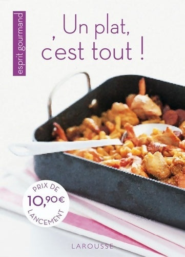 Livrenpoche : Un plat c'est tout ! - Collectif - Livre