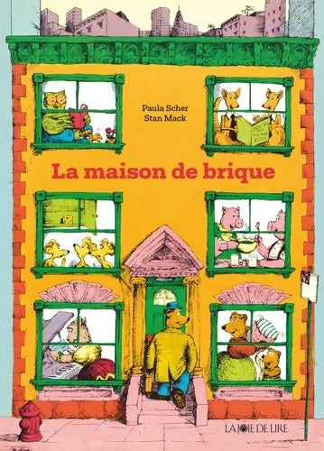 Livrenpoche : La maison de brique - Paula Scher - Livre