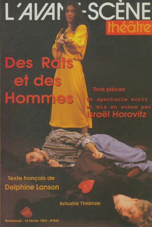 Livrenpoche : L'avant scène théâtre n°944 - Collectif - Livre