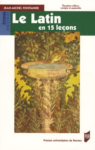 Livrenpoche : Le latin en 15 leçons - Jean-MIchel Fontanier - Livre