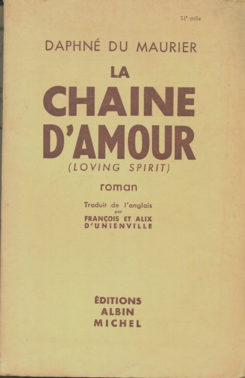 Livrenpoche : La chaîne d'amour - Daphne Du Maurier - Livre