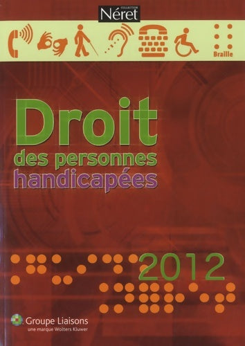 Livrenpoche : Droit des personnes handicapées 2012 - Lisiane Fricotté - Livre