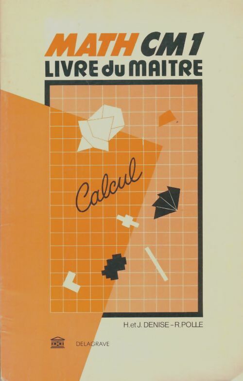 Livrenpoche : Math CM1 livre du maître - Hélène Polle - Livre